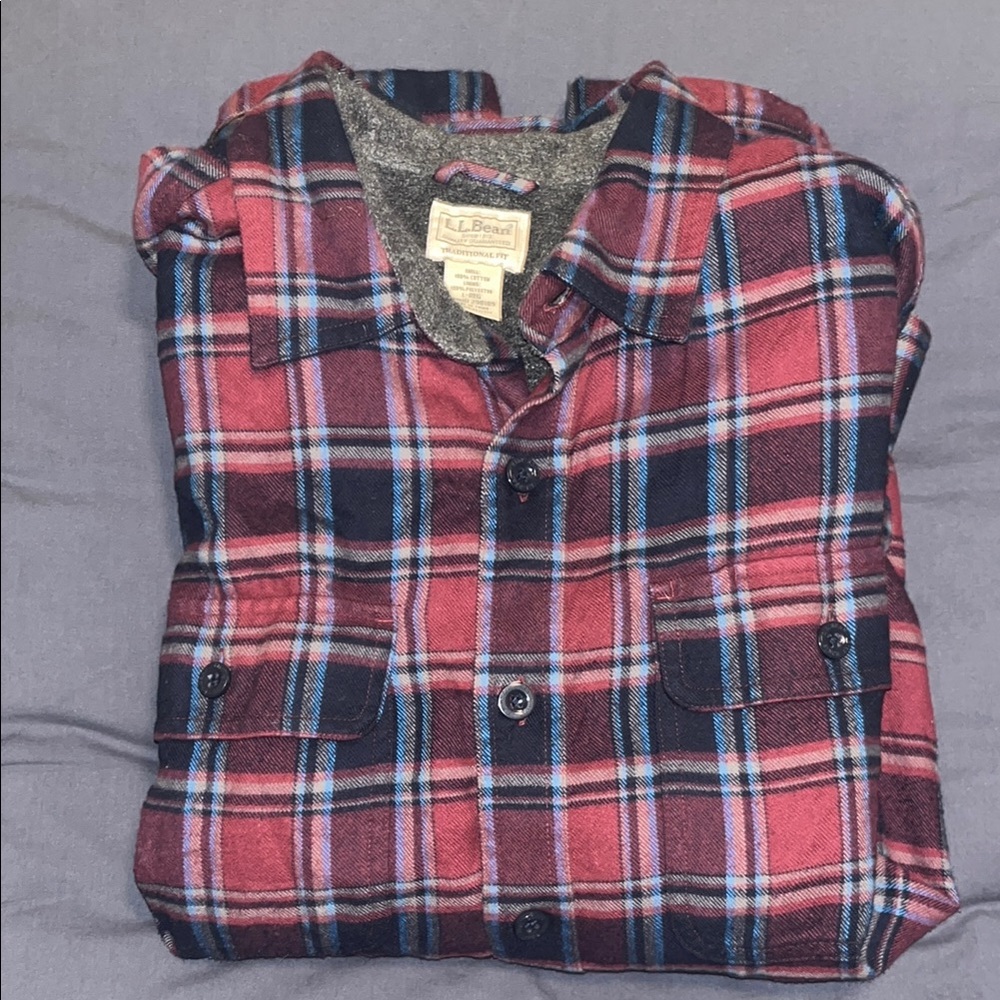 L.L. Bean Plaid Flannel Shirt